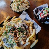 Brisket loaded fries at BA-HA in Birmingham