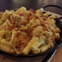 Creamy and smokey Vegan Mac 'n' Cheese at BA-HA in Birmingham