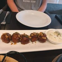 BBQ jackfruit meatballs  at BA-HA in Birmingham