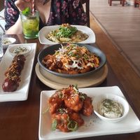 Wings, BBQ nobo, rigatoni & loaded fries! at BA-HA in Birmingham