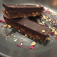 “Snickers” desert at BA-HA in Birmingham