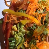 Built my own salad   at Brew STX in St Croix