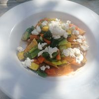 Vegan Chilaquiles without onion at Orgánico in Merida