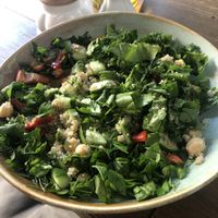 Vegan quinoa salad  at Village in Istanbul