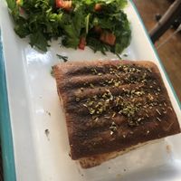 Vegan toast at Village in Istanbul