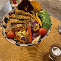 Beautiful but cold and not allergen friendly  at The Vegan Lab in Dahab