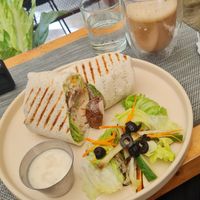 Falafel Wrap at Smooth Cafe in Moalboal