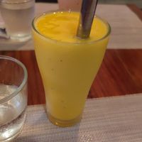 Mango Banana Juice at Smooth Cafe in Moalboal