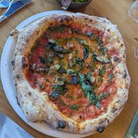 Melenzana pizza at Proove Pizza in Sheffield