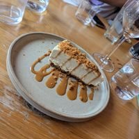 Biscoff cheesecake at Proove Pizza in Sheffield