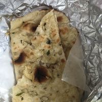Garlic Naan at Bollywood Bistro in Naperville