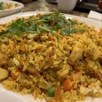 Shanghai style fried rice at Flower Lantern in Toronto