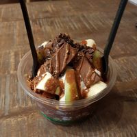 Nutella Acai Bowl at Nourish Pod in Christchurch