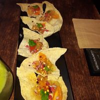 Papadum at La Vie in Oostende