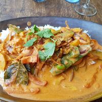 curry at La Vie in Oostende