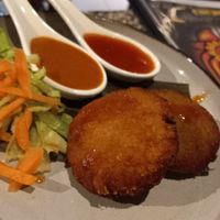 Vegetable cakes (side) at Kandy in Macclesfield