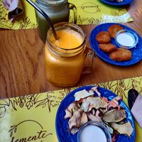 tofu nuggets at Semente - Art - Coffee & Plant Based Food in Braga