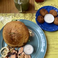 The tofu nuggets were just amazing   at Semente - Art - Coffee & Plant Based Food in Braga