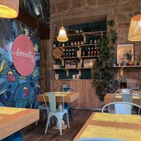 Interior  at Semente - Art - Coffee & Plant Based Food in Braga