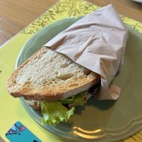 Bocadillo de tofu  at Semente - Art - Coffee & Plant Based Food in Braga