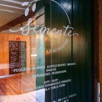Welcome! at Semente - Art - Coffee & Plant Based Food in Braga