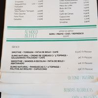 Menu at Semente - Art - Coffee & Plant Based Food in Braga