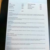 Carta at Semente - Art - Coffee & Plant Based Food in Braga