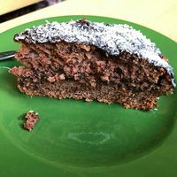 Tarta de cacao at Semente - Art - Coffee & Plant Based Food in Braga