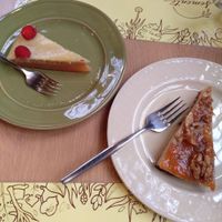 Delicious cakes at Semente - Art - Coffee & Plant Based Food in Braga