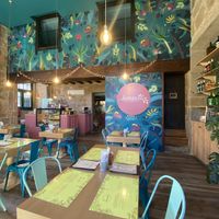 Cute restaurant  at Semente - Art - Coffee & Plant Based Food in Braga