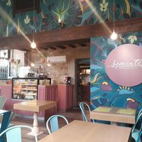 Ambiente at Semente - Art - Coffee & Plant Based Food in Braga