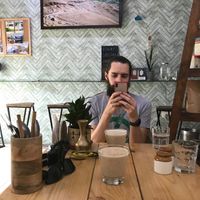 Smoothies at Travel Yoga Cafe in New Delhi