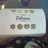 Cajita para llevar los dulces at Pasteleria Tara in Malaga