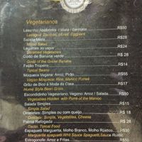 Menu at Restaurante da Zilda in Lencois