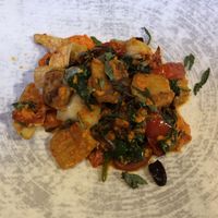 Vegan gnocchi at CRAVE in Maple Grove