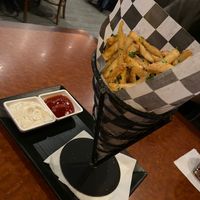 Vegan truffle fries at CRAVE in Maple Grove