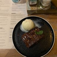 Chilli chocolate brownie at Turtle Bay in Nottingham
