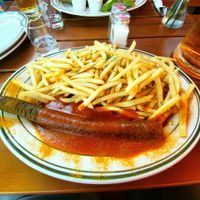 CurryWurst, last time I had CurryWurst was in Germany and I wasn't vegan yet...this was just as enjoyable as I remember it at Hinterhof in Los Angeles