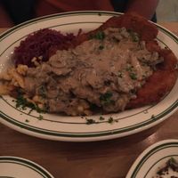 Jägerschnitzel 😋 at Hinterhof in Los Angeles