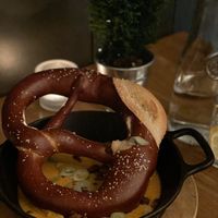 German Soft Pretzel  at Hinterhof in Los Angeles