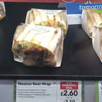 Vegan Mexican bean wrap at Greggs - High St in Chatham