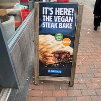 Vegan steak bake has arrived!!!!💚🌱 at Greggs - High St in Chatham