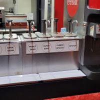 Dips at Amsterdam Falafelshop in Miami