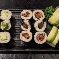 Vegan Sushi plate at Kai Sushi - Schiffbau in Zurich