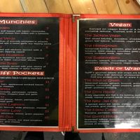 Spliff’s Menu at Spliff's Gastropub in Jacksonville