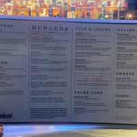 No falafel, really only a veggie burger and sides. Should not really be on this app. Sorry. at Eureka! in Boise