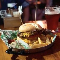 Vegan Burger at Stannis Pub in Blumenau