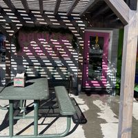 Outside of shop  at Dank Donuts in Big Bear Lake