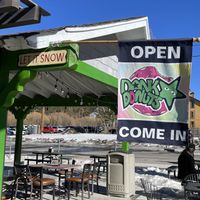 Outside of shop  at Dank Donuts in Big Bear Lake