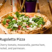 Pizza rugoletta  at Pizzeria Da Gennaro in Hove